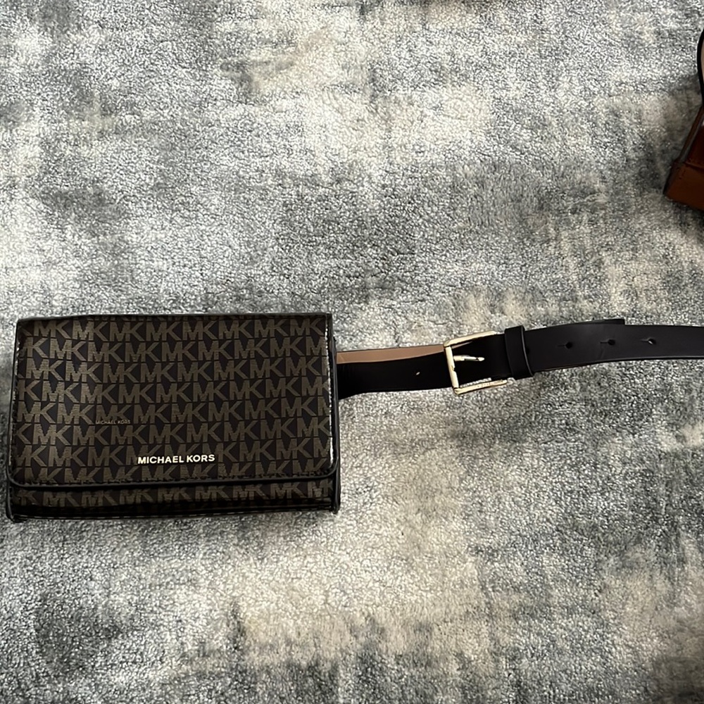 Michael Kors Brown Belt Bag